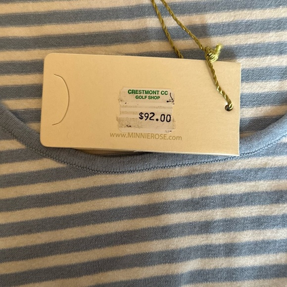 Minnie Rose Women’s Large Luxury Golf Apparel Sleeveless Tank NWT - Picture 7 of 7